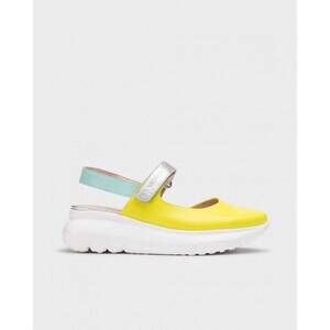 NEW WONDERS women's zaire slingback sandal in cyber/sea/plata